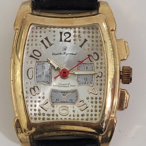 Charles Raymond Square Wrist Watch - Picture 2 of 6